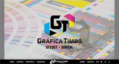 Desktop Screenshot of graficatimbo.com.br